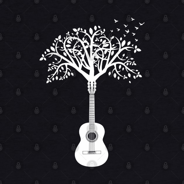 Classical Guitar Tree Dark Theme by nightsworthy